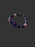 multifaceted and colored stones 