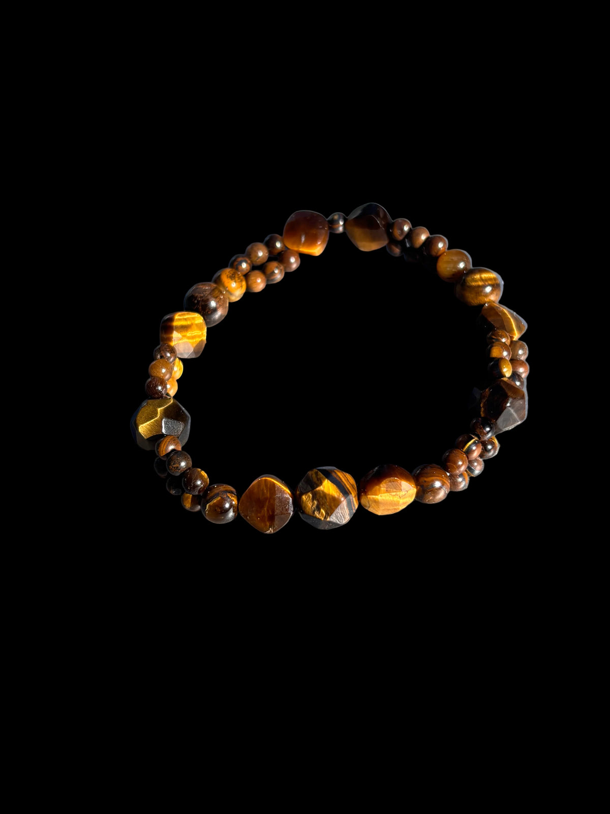 Tigers eye Multifaceted bracelet  