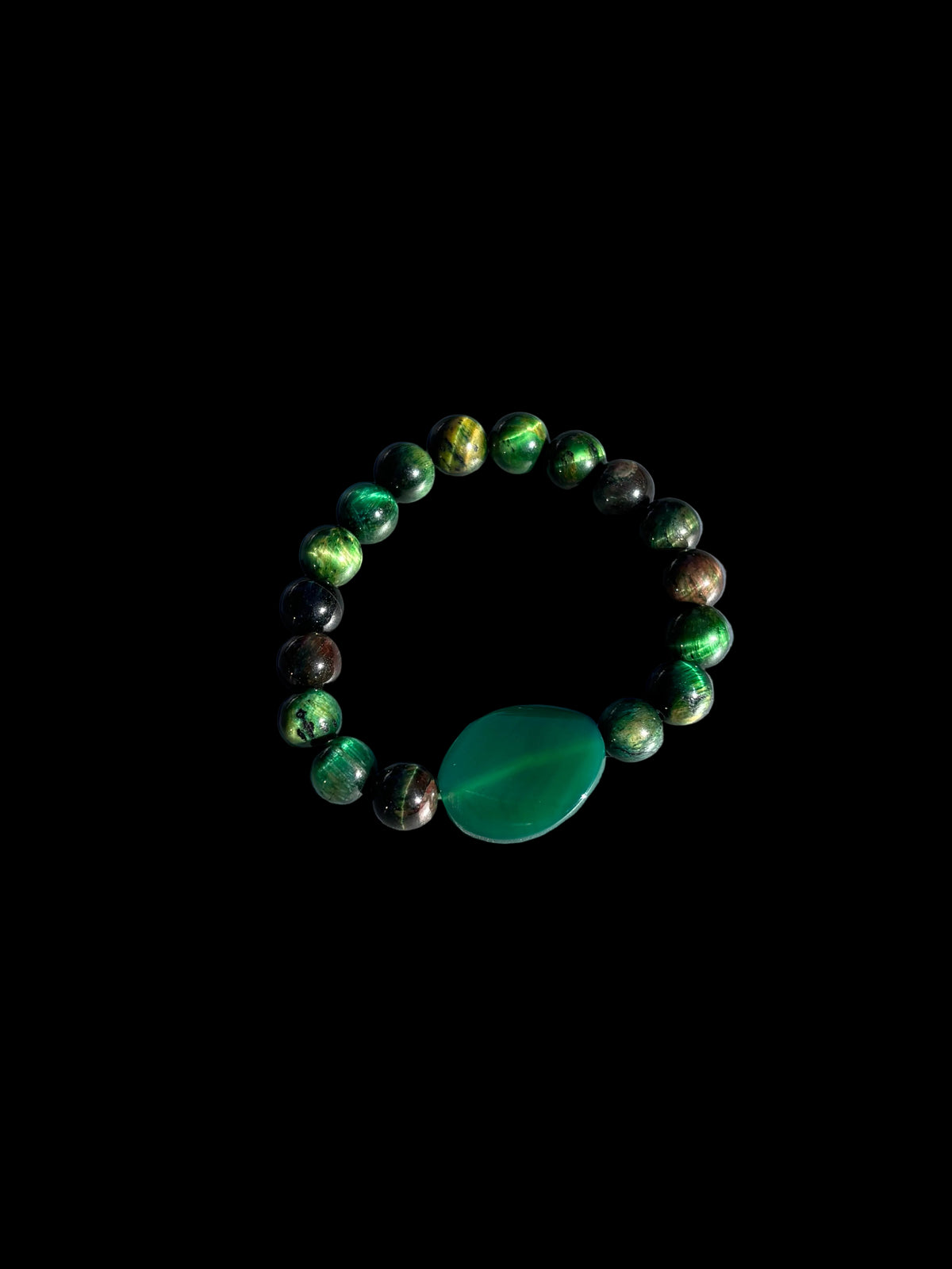 Dark Green Focal stones 
